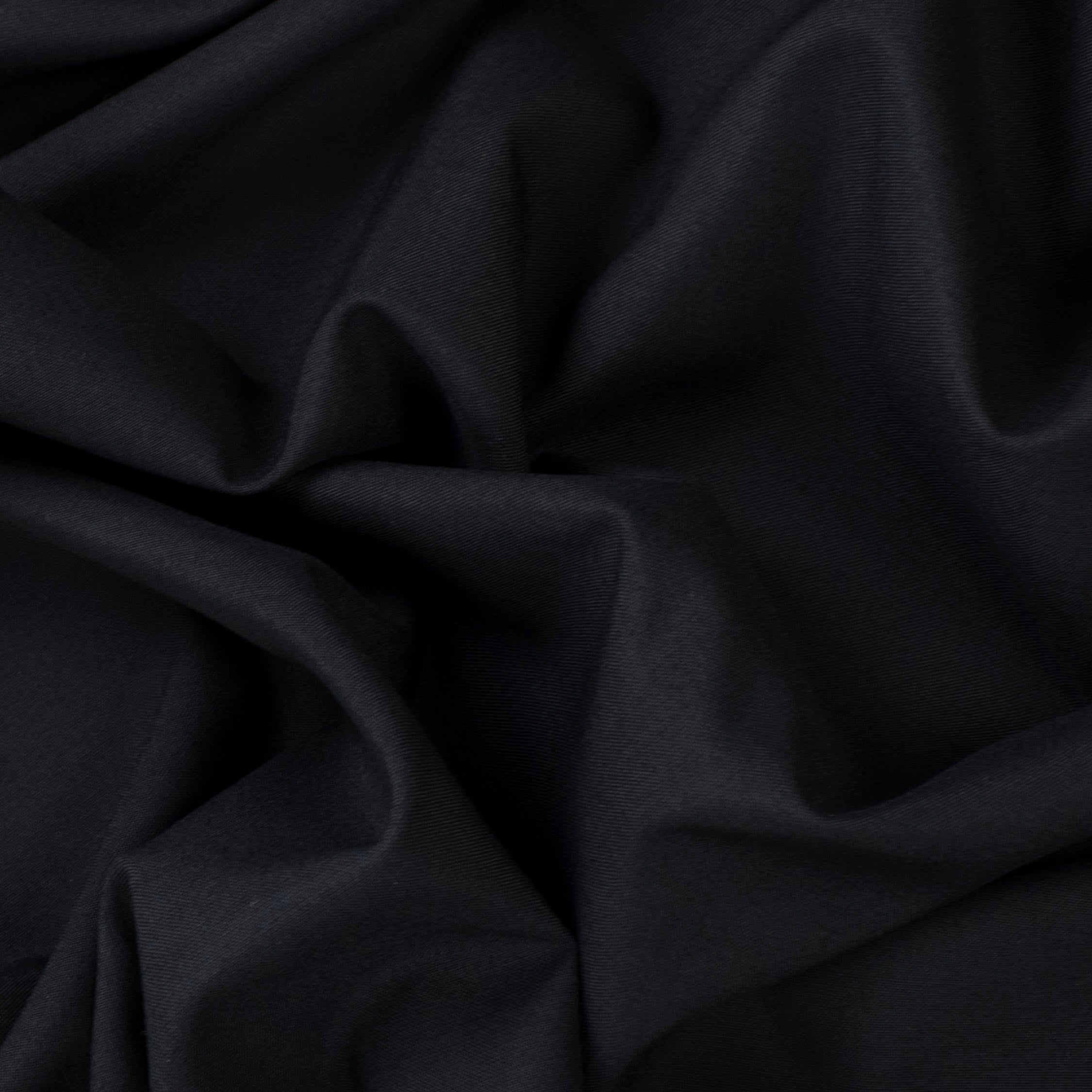 Japanese Nikkei Crepe Suiting - Design-40558 Black Navy