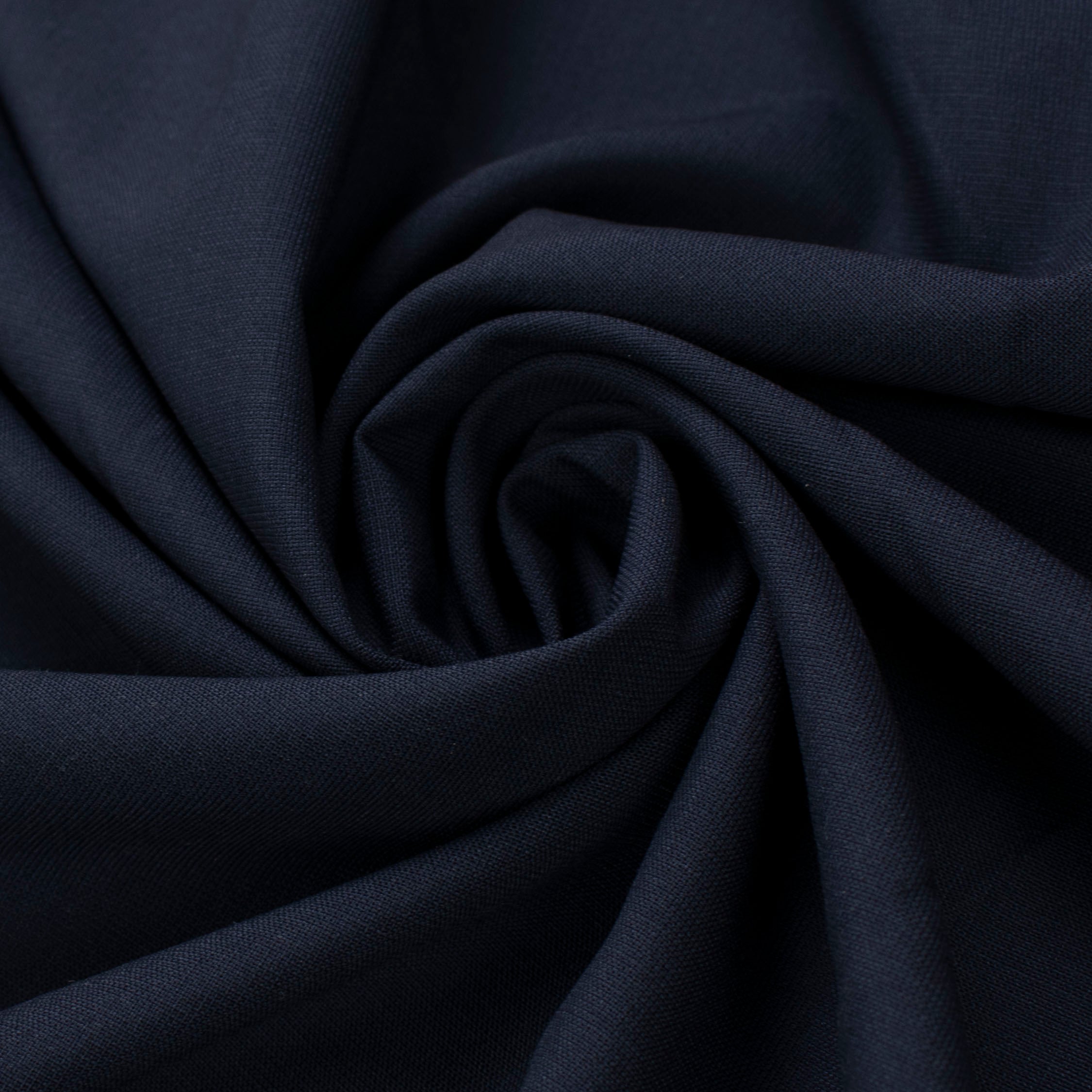 Japanese Nikkei Crepe Suiting - Design-42703 Navy