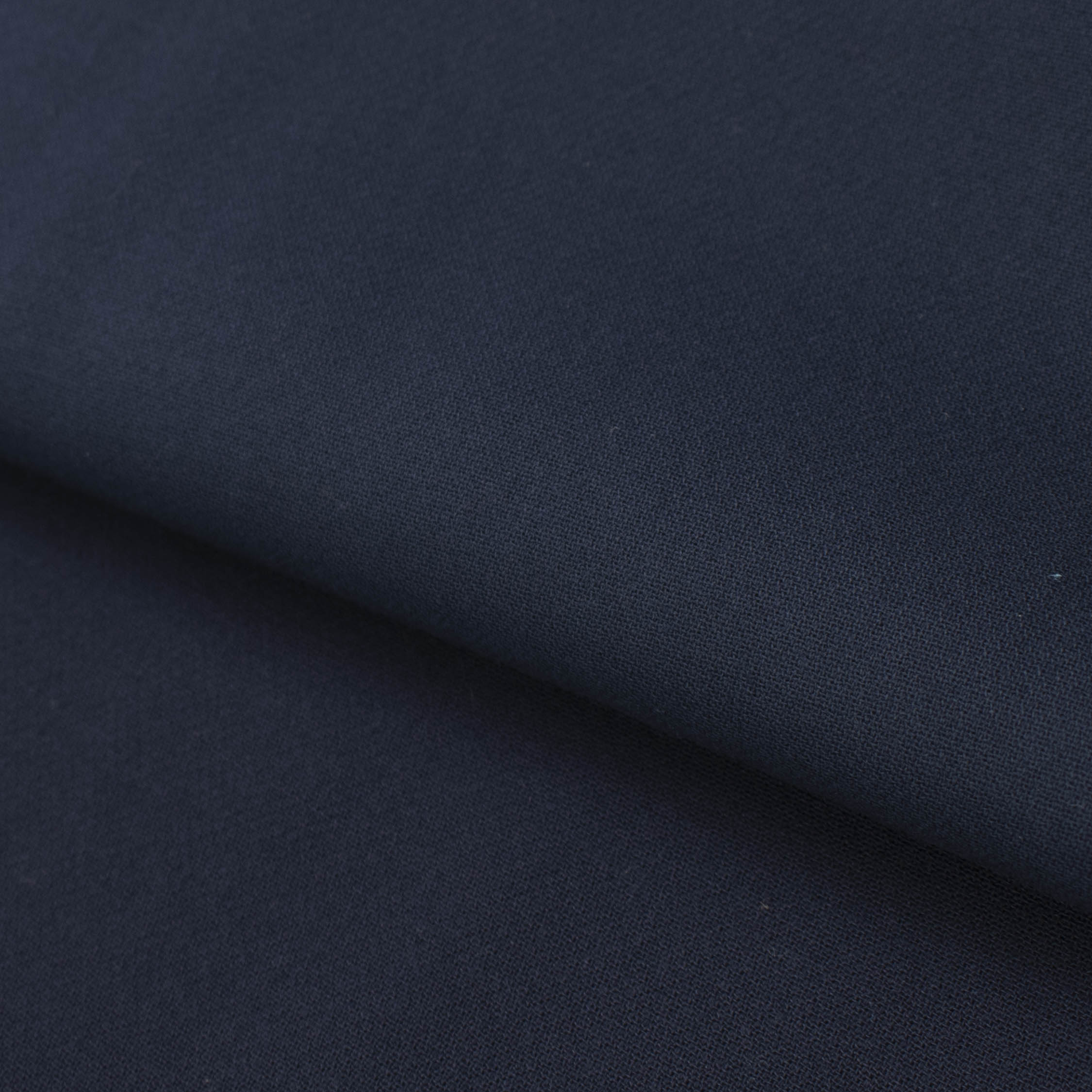 Navy Japanese Nikkei Wool Blend Suiting - Design 42715