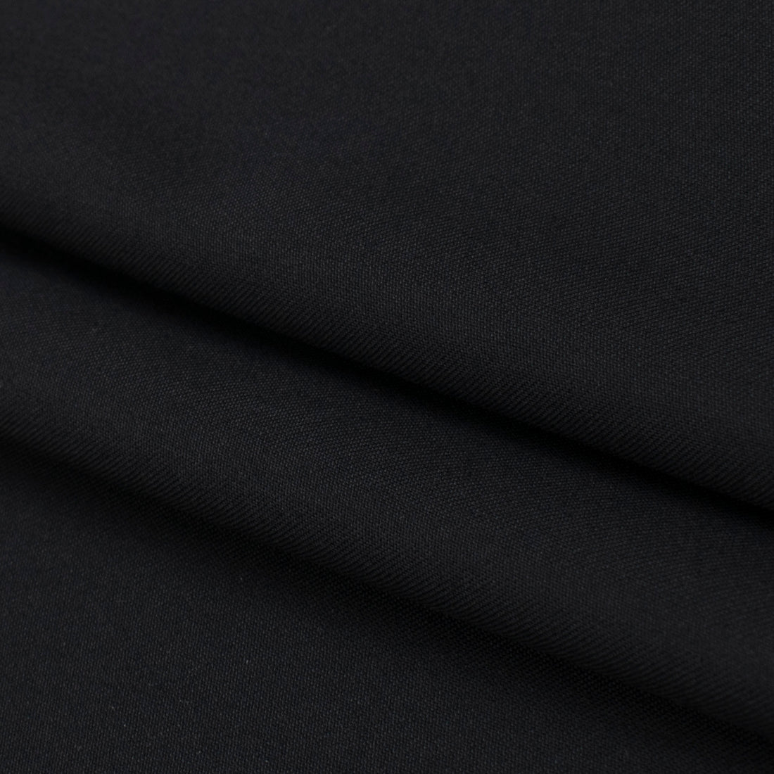 Japanese Nikkei Wool Blend Suiting - Design-40732 Black Navy