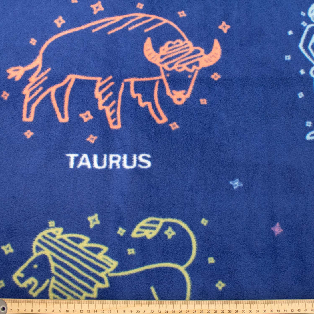 Zodiac Printed Polar Fleece Design 3 - 1.85M Panel