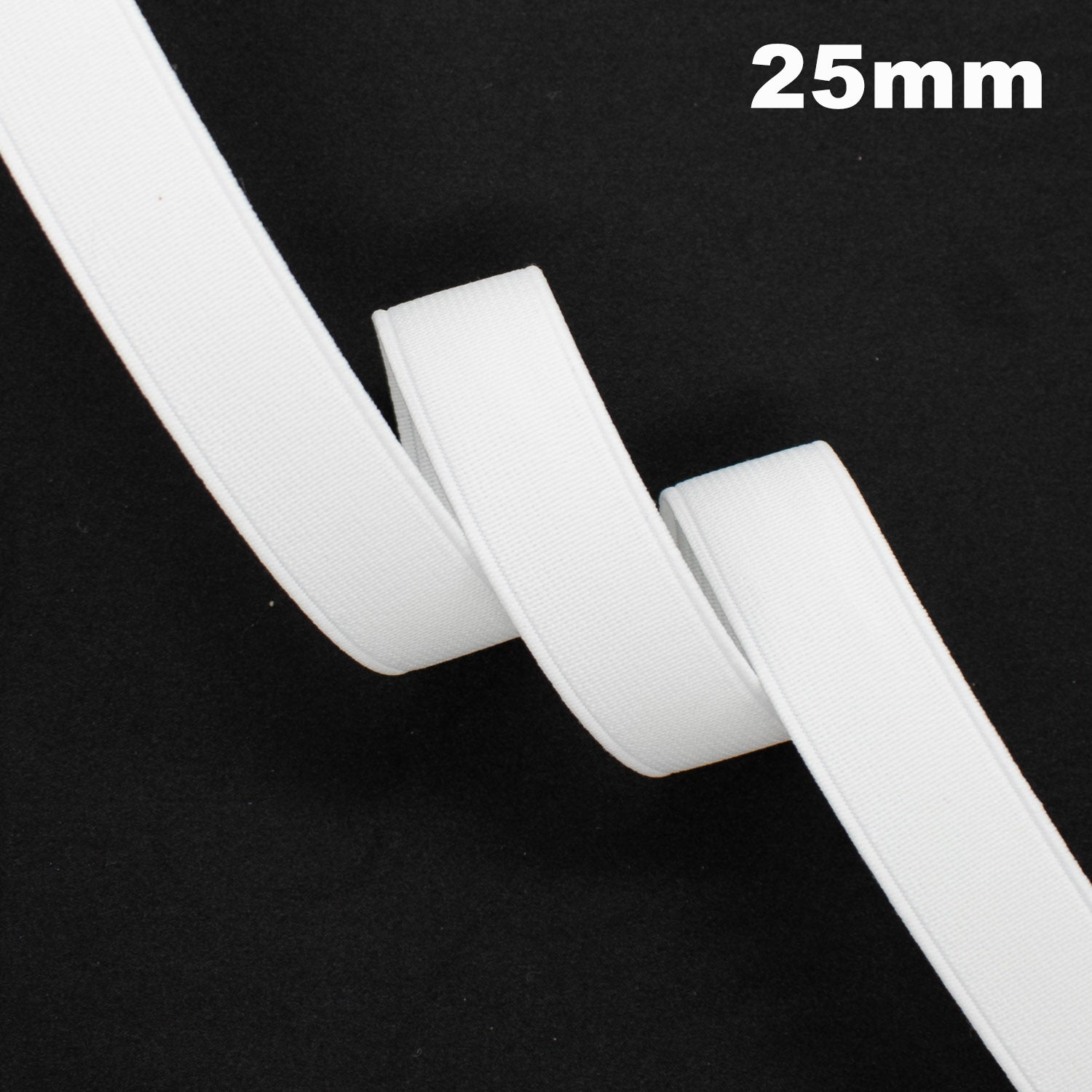 High Density Non-Roll Woven Elastic