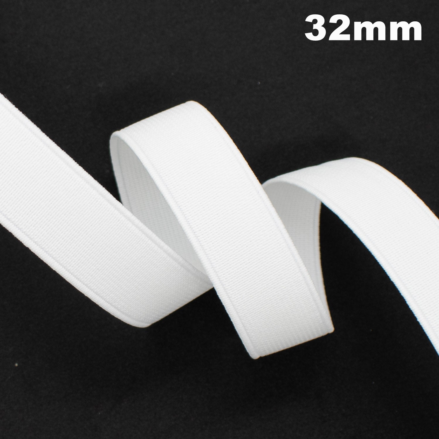 High Density Non-Roll Woven Elastic