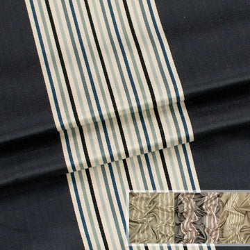 Norway by Maurice Kain - Curtaining/Upholstery Stripe Sateen Prints