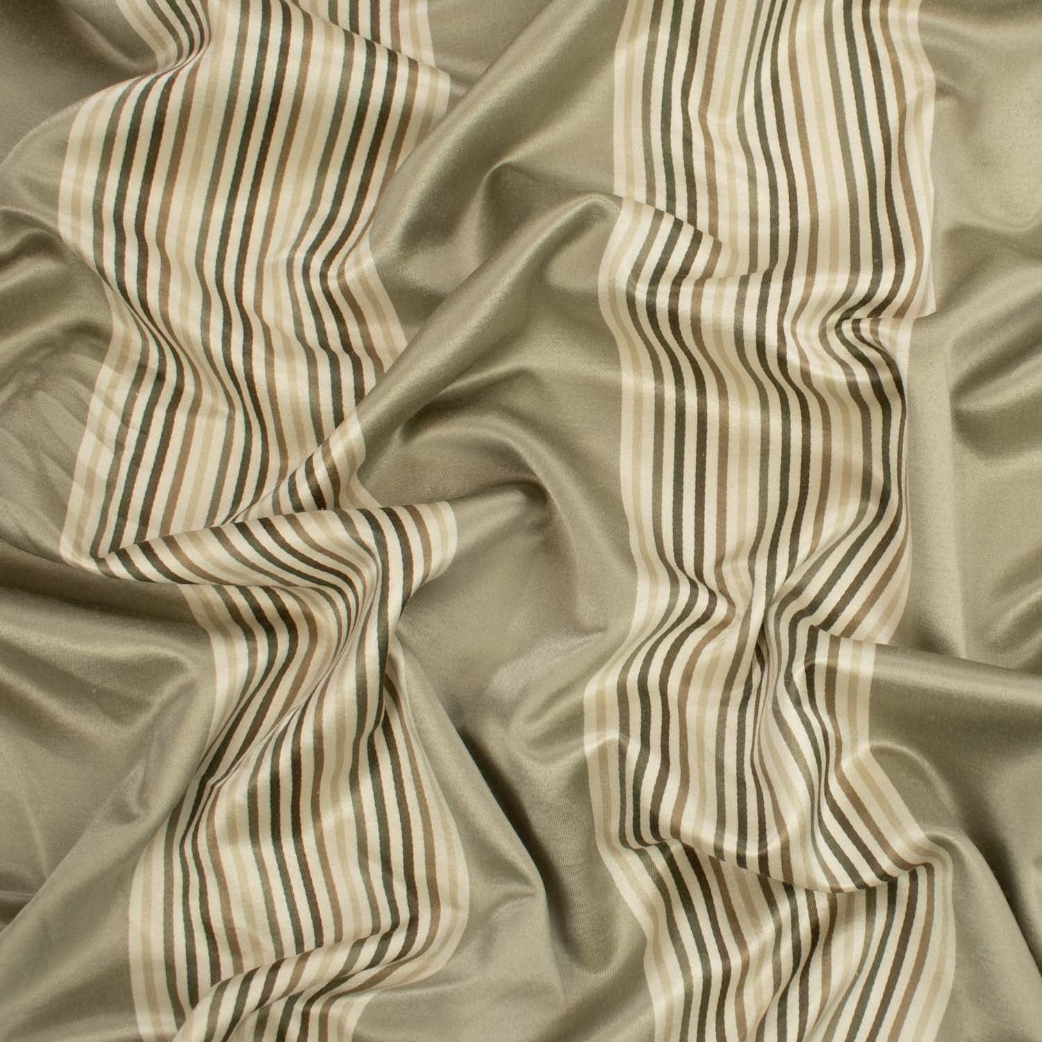 Norway by Maurice Kain - Curtaining/Upholstery Stripe Sateen Prints
