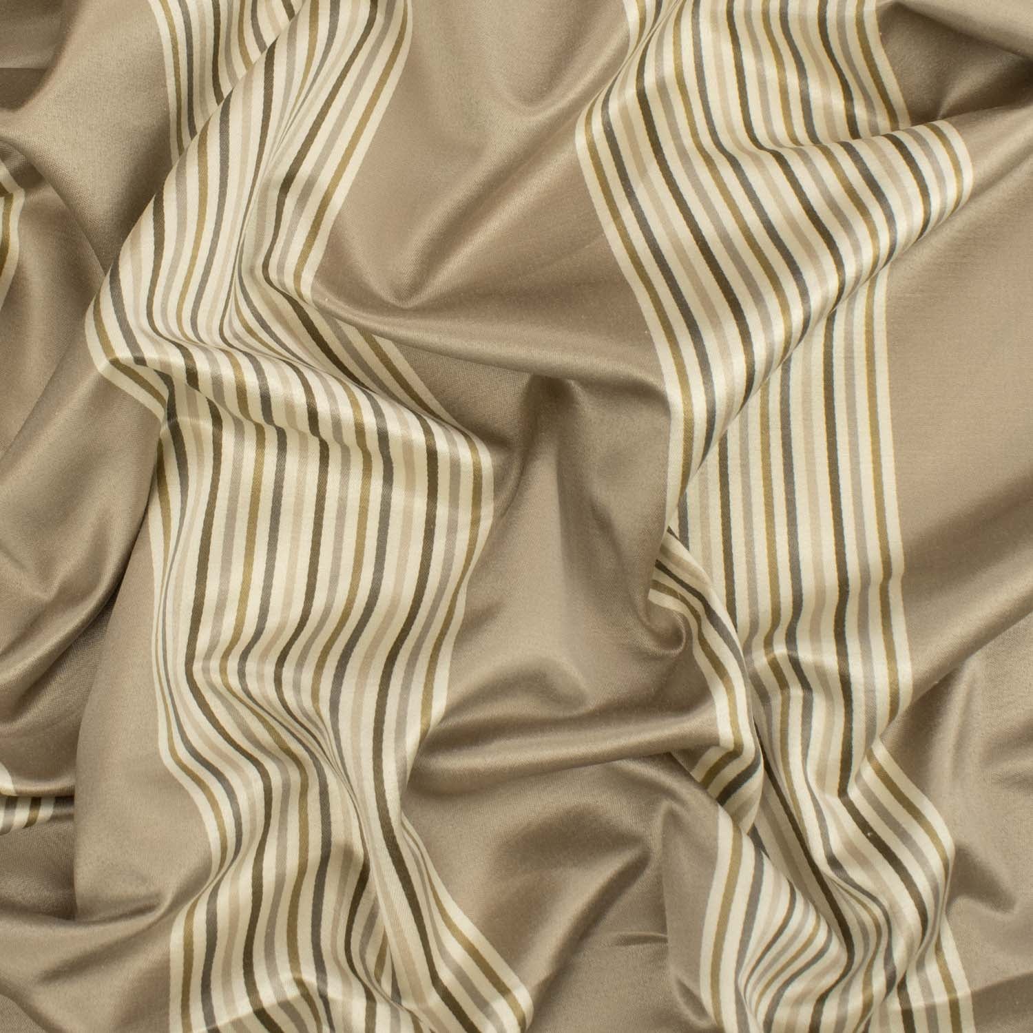 Norway by Maurice Kain - Curtaining/Upholstery Stripe Sateen Prints