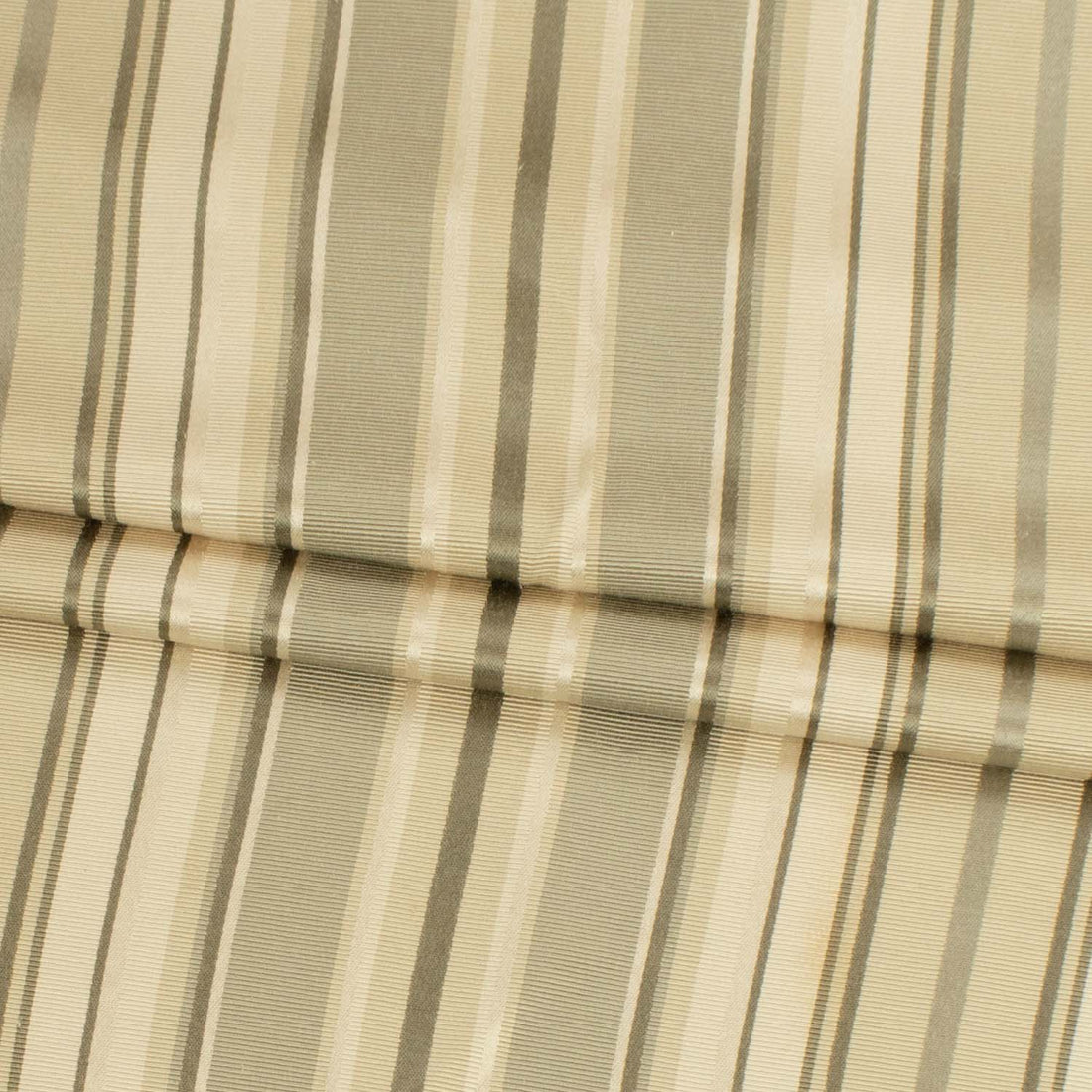 Beige Stripe Jacquard Curtaining/Upholstery by Maurice Kain