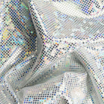 Shattered Glass Holographic Nylon Lycra Sample Book