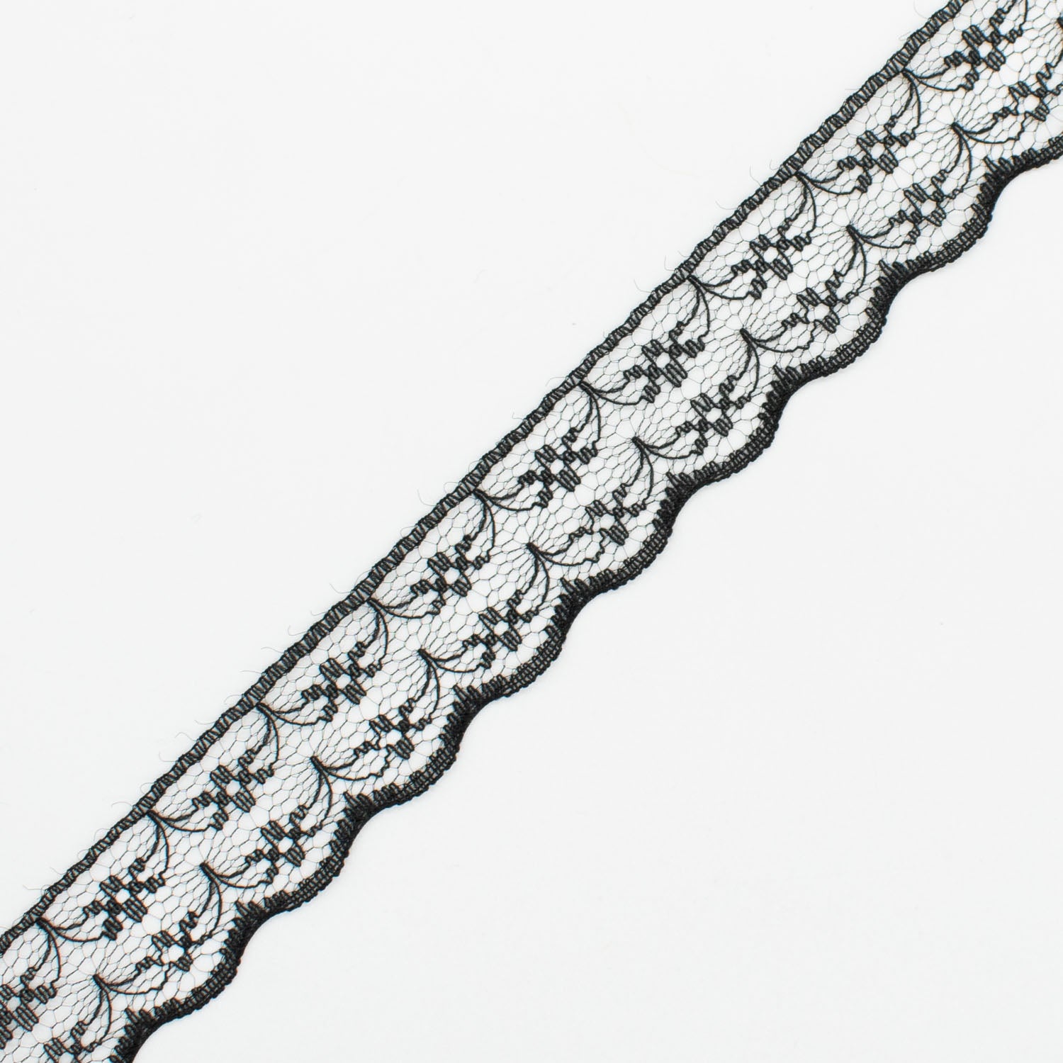 Nylon Lace Trim Design-1 Mini Floral 25mm