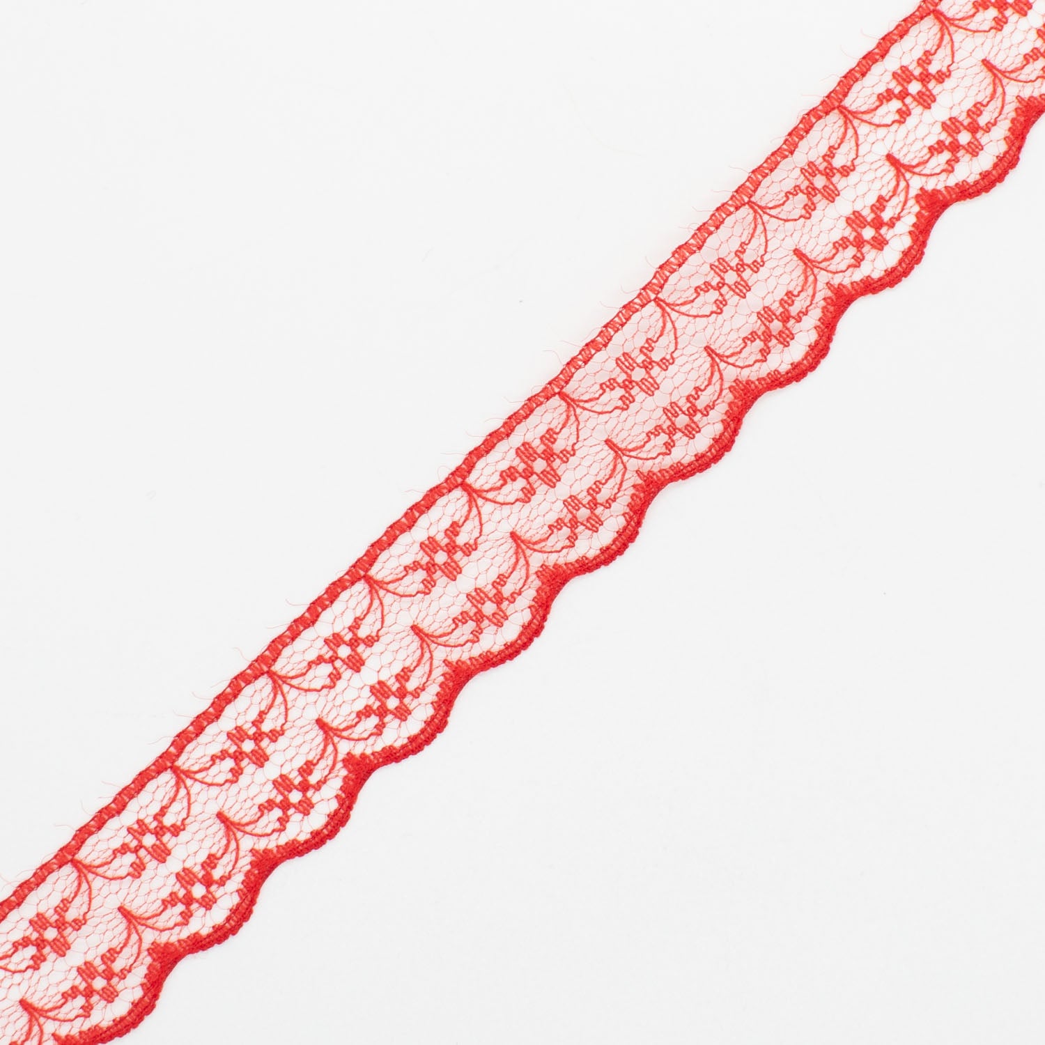 Nylon Lace Trim Design-1 Mini Floral 25mm