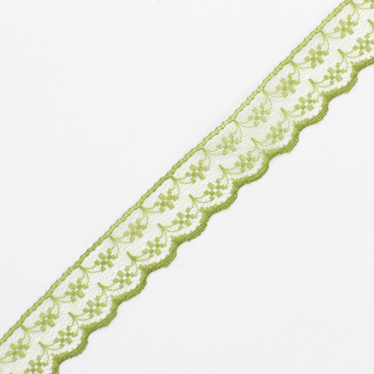 Nylon Lace Trim Design-1 Mini Floral 25mm