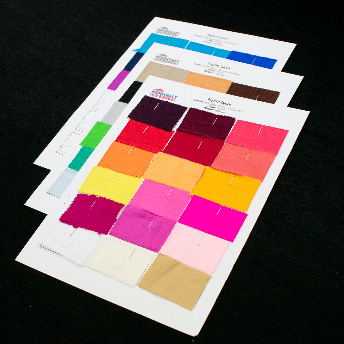 Nylon Lycra Sample Book