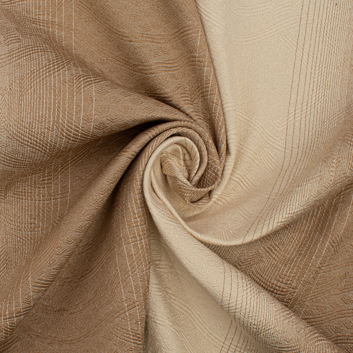 Ombre Shaded Brocade Suiting/Upholstery Fabric in Beige/Cream