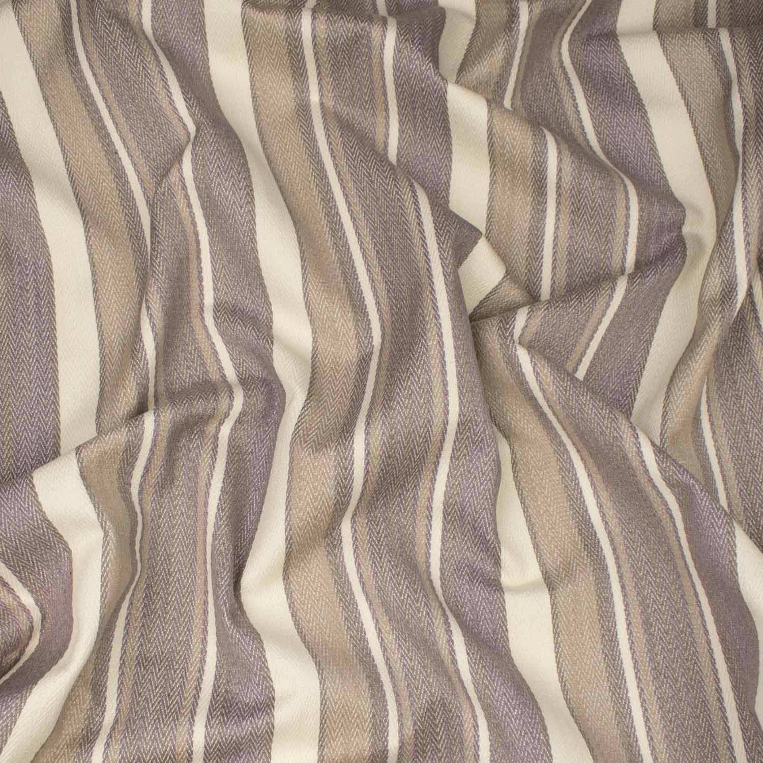 Oolong by Zepel - Curtaining/Upholstery Stripe Canvas