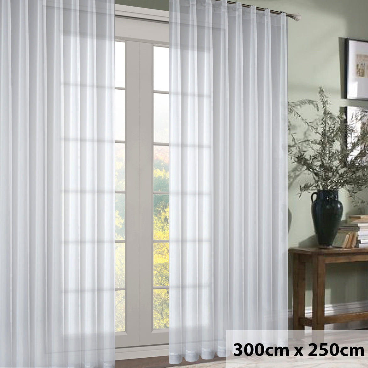 Opal Sheer S Fold Curtain