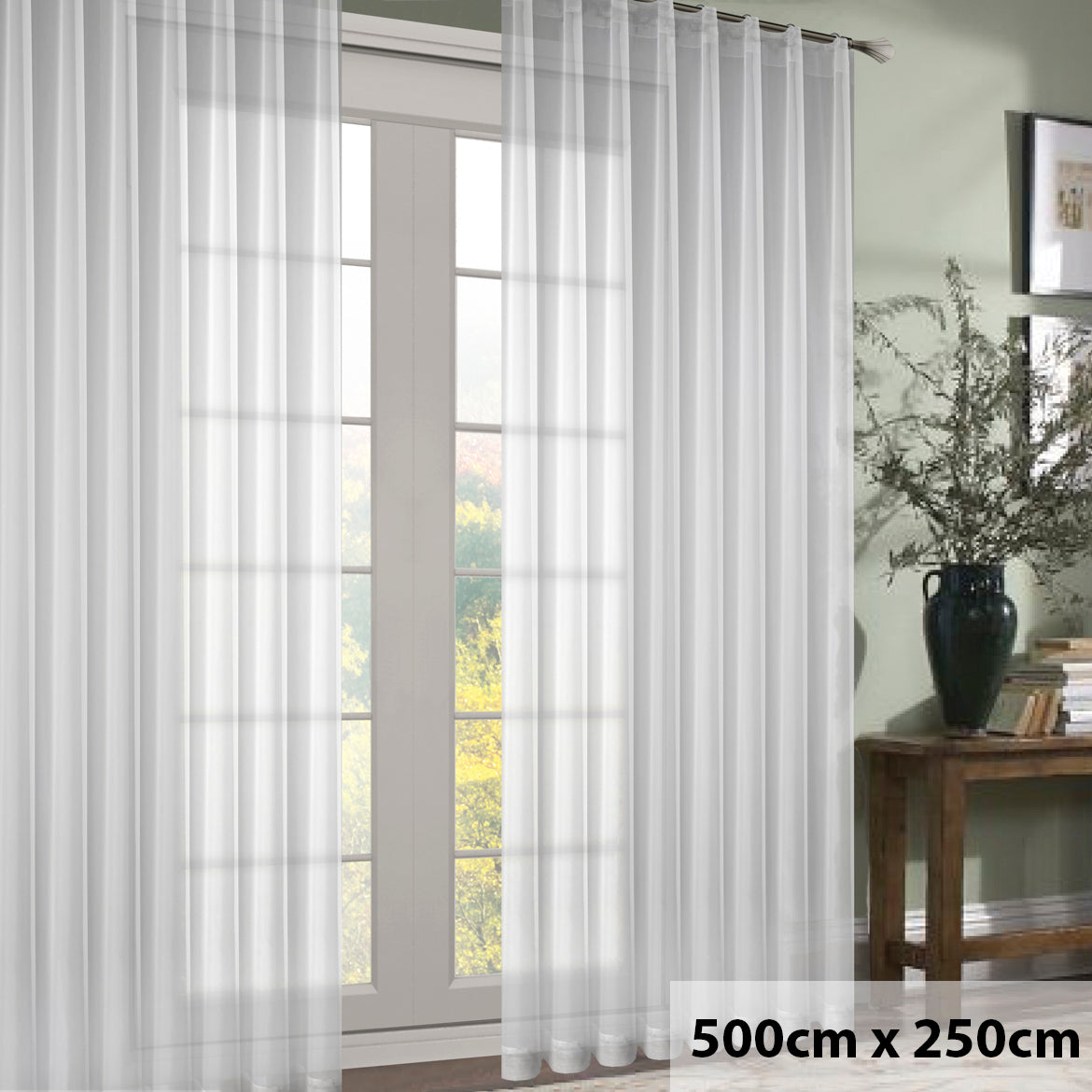 Opal Sheer S Fold Curtain