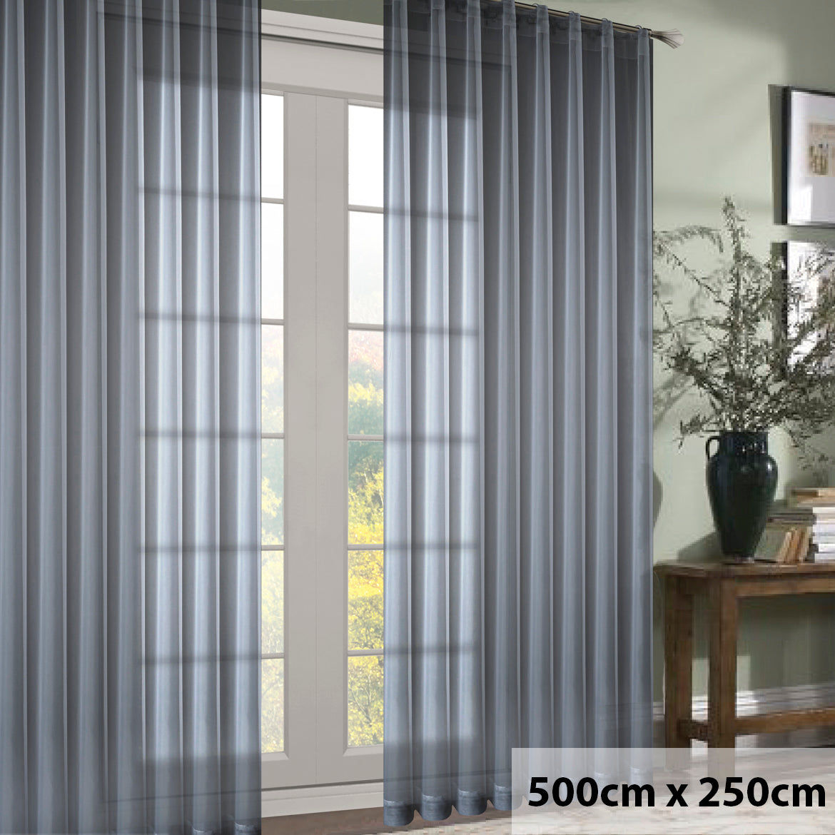 Opal Sheer S Fold Curtain