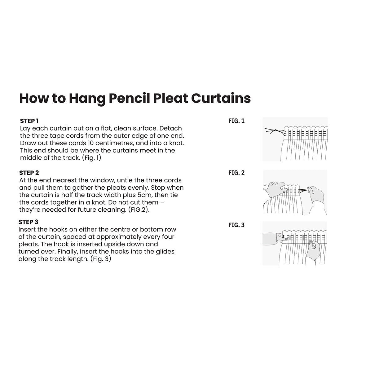 Opal Sheer Pencil Pleat Curtain