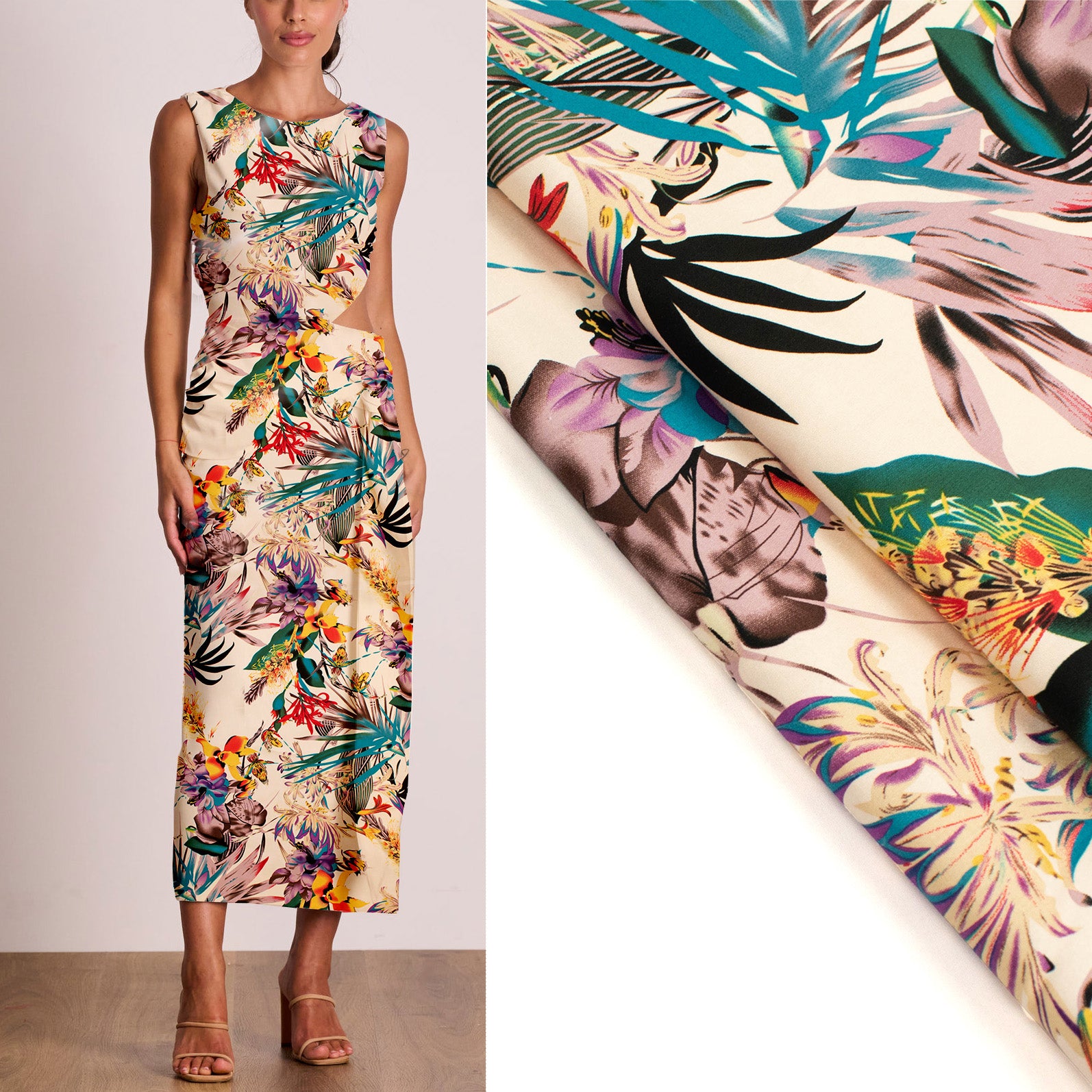 Printed Stretch Cotton