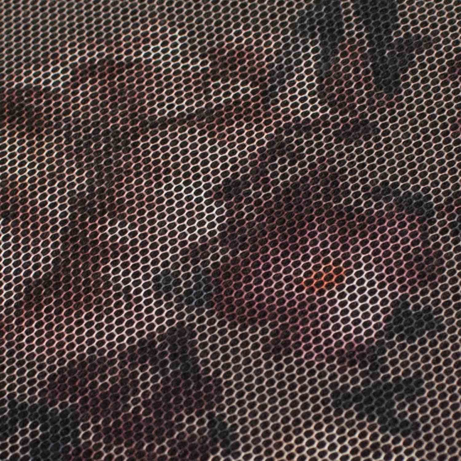 Digital Printed Fine Soft English Tulle Pale Pink Poppy