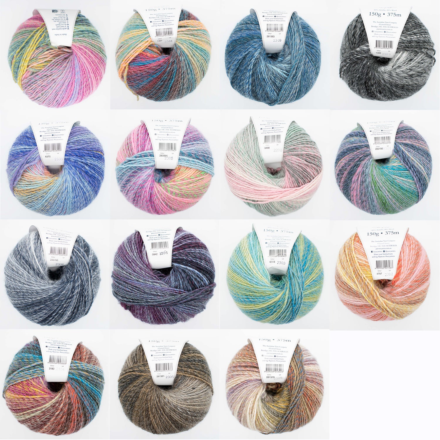 Patons Sierra 8 Ply Knitting Yarn