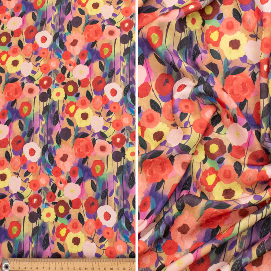 Pearl Silk Crush Digital Prints