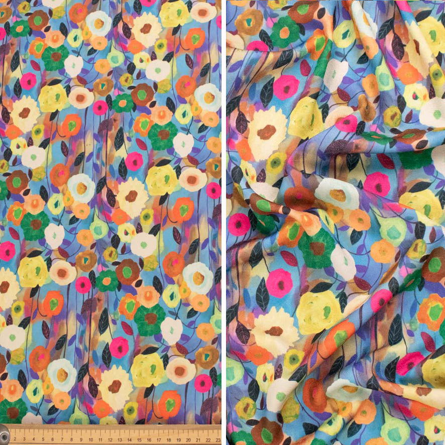 Pearl Silk Crush Digital Prints