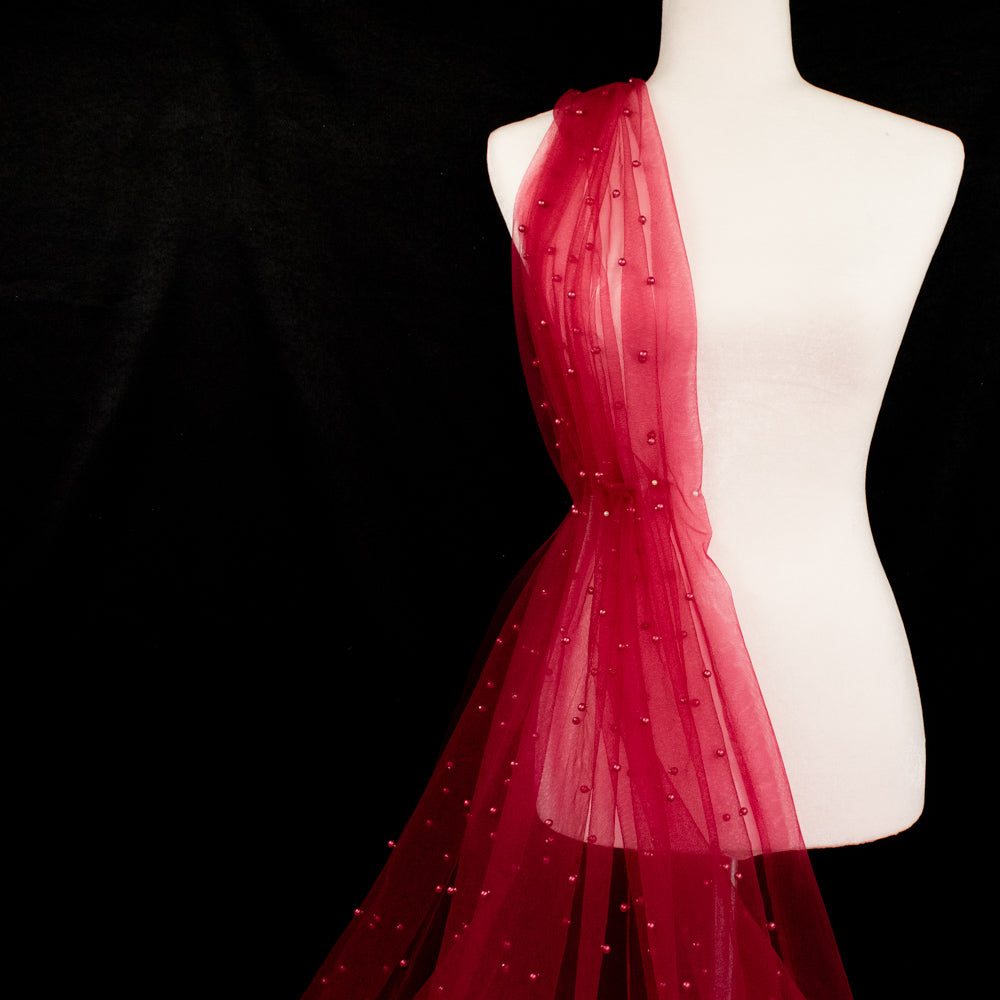 Soft Tulle Pearl Netting Sample Book