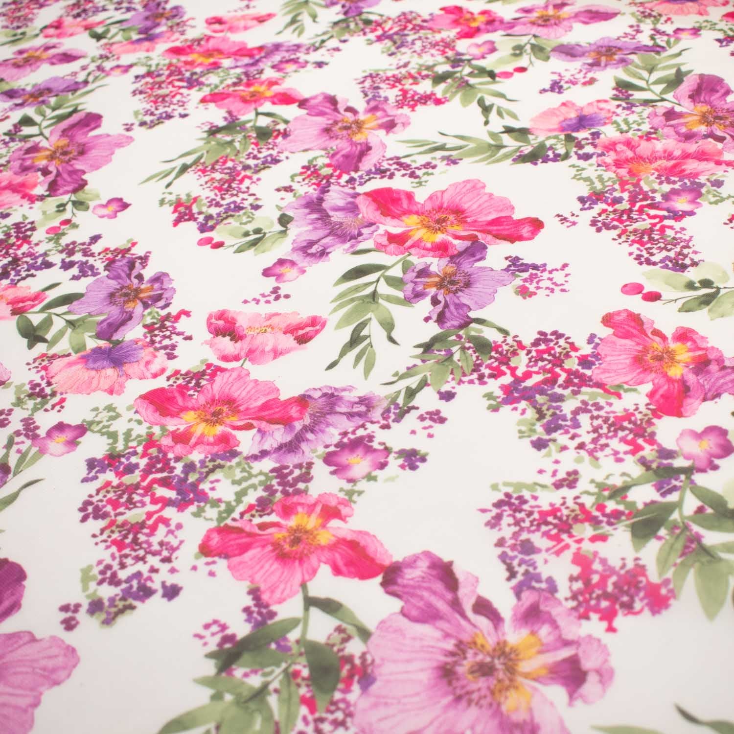 Digital Printed Floral Netting