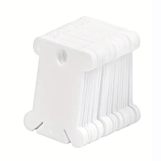 Plastic Embroidery Floss Bobbins - 10Pcs