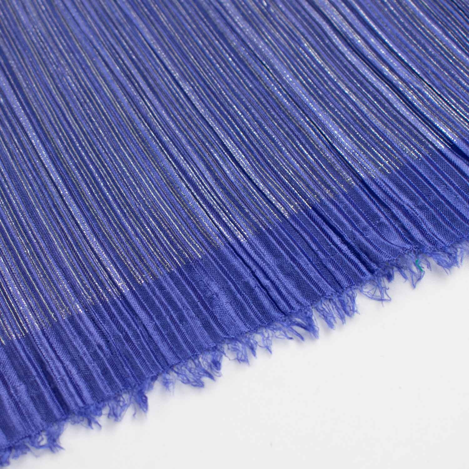 Pleated Glimmer Reversible Satin