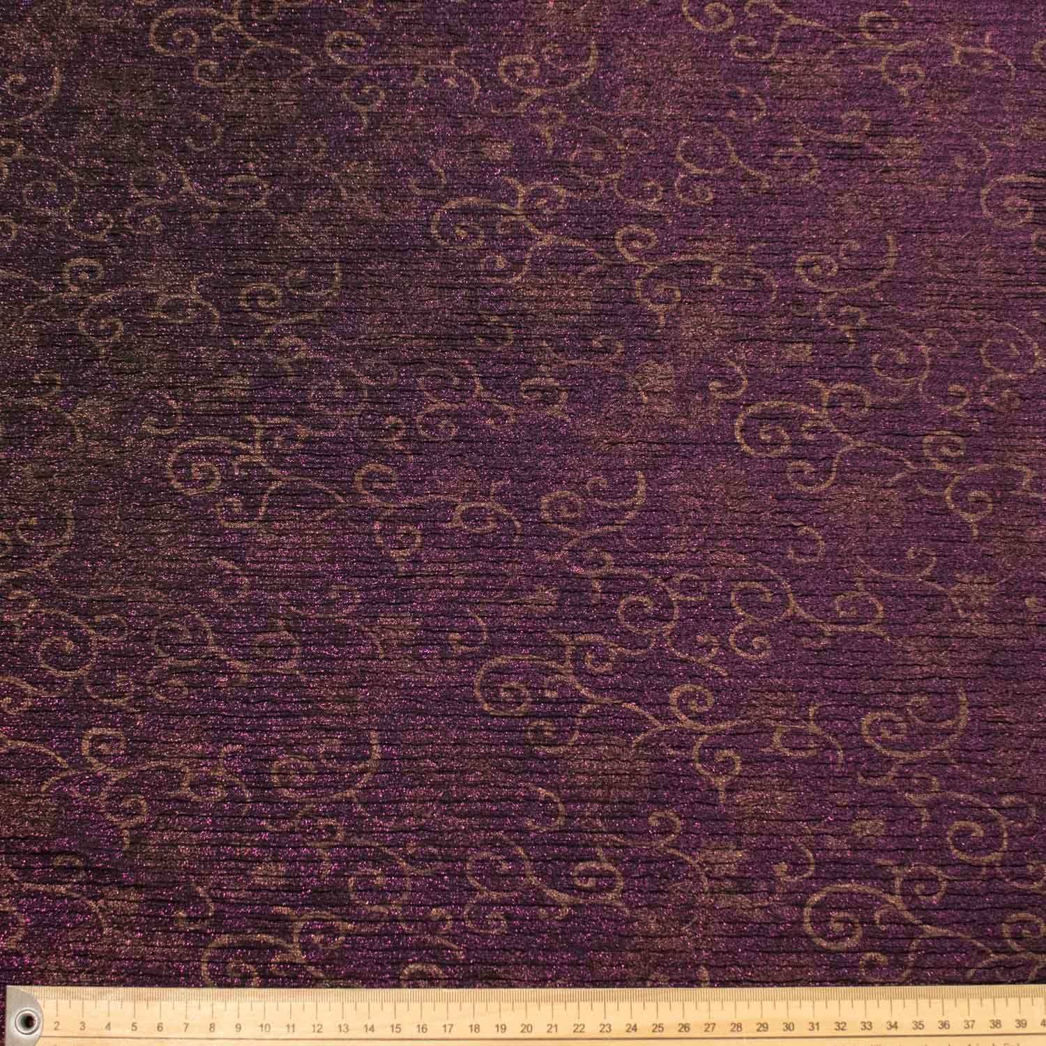 Pleated Glitter Lurex Knit