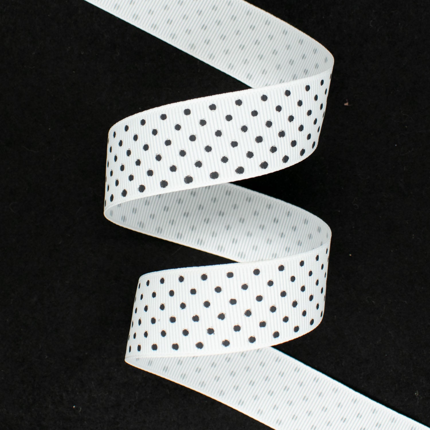 Grosgrain Polka Dot Ribbon 25mm