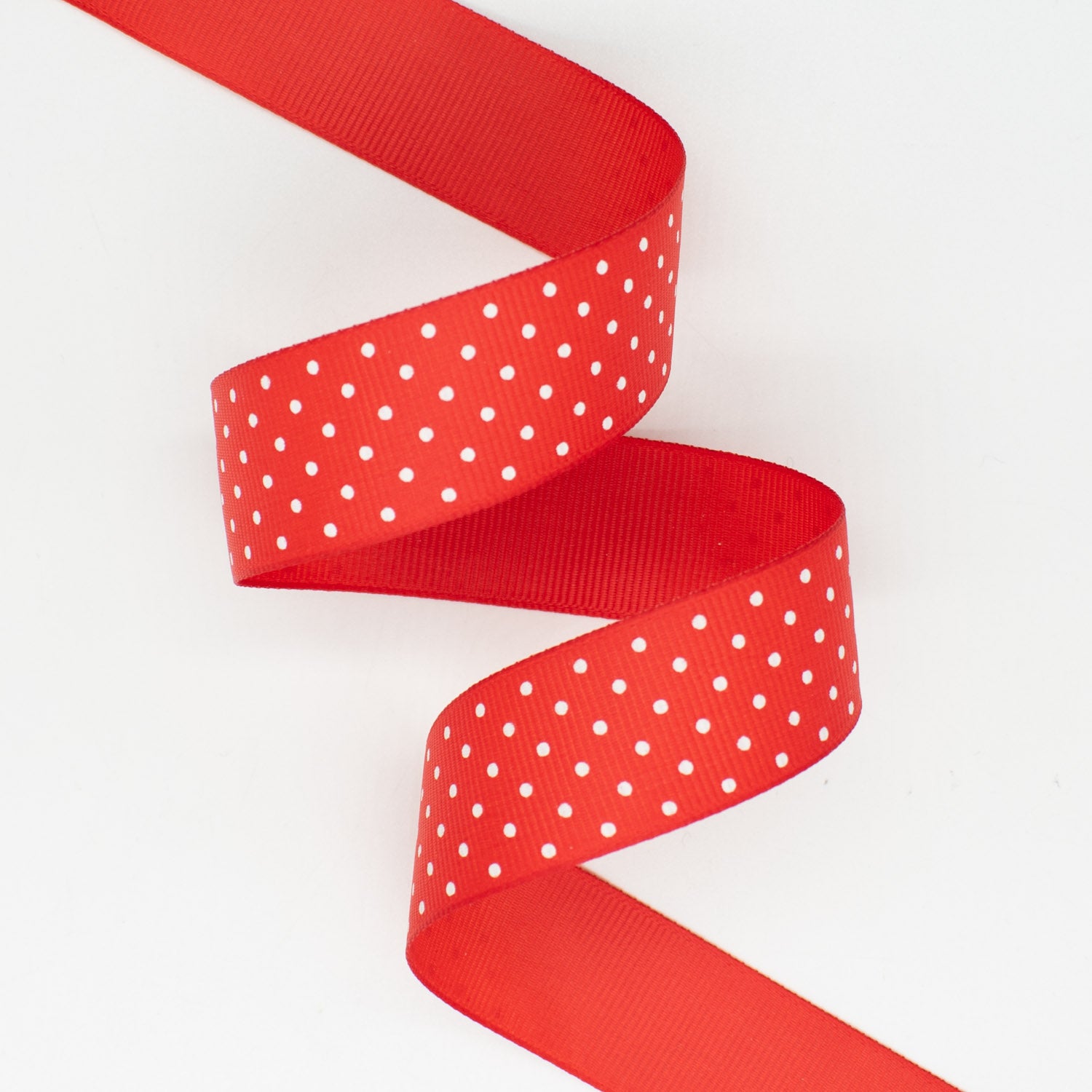 Grosgrain Polka Dot Ribbon 25mm
