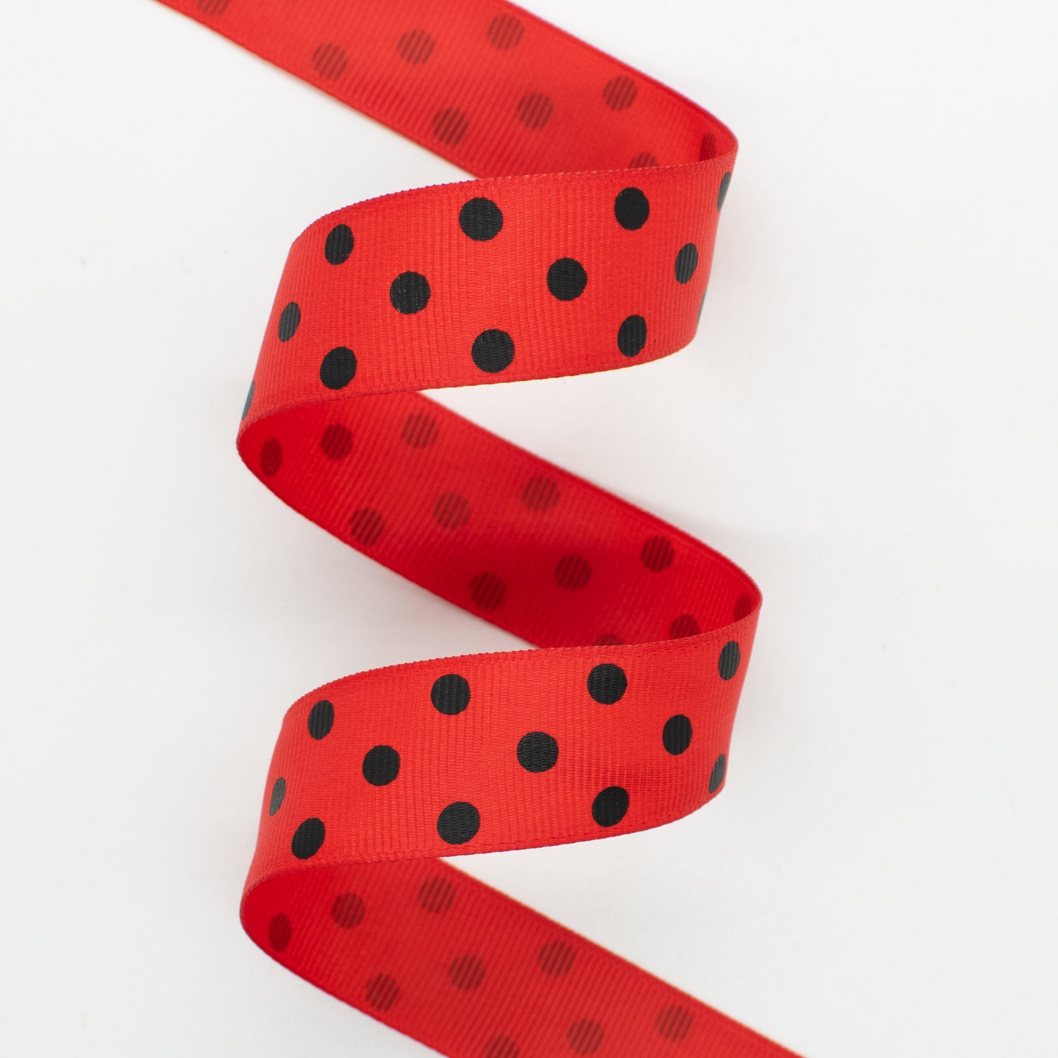 Grosgrain Polka Dot Ribbon 25mm