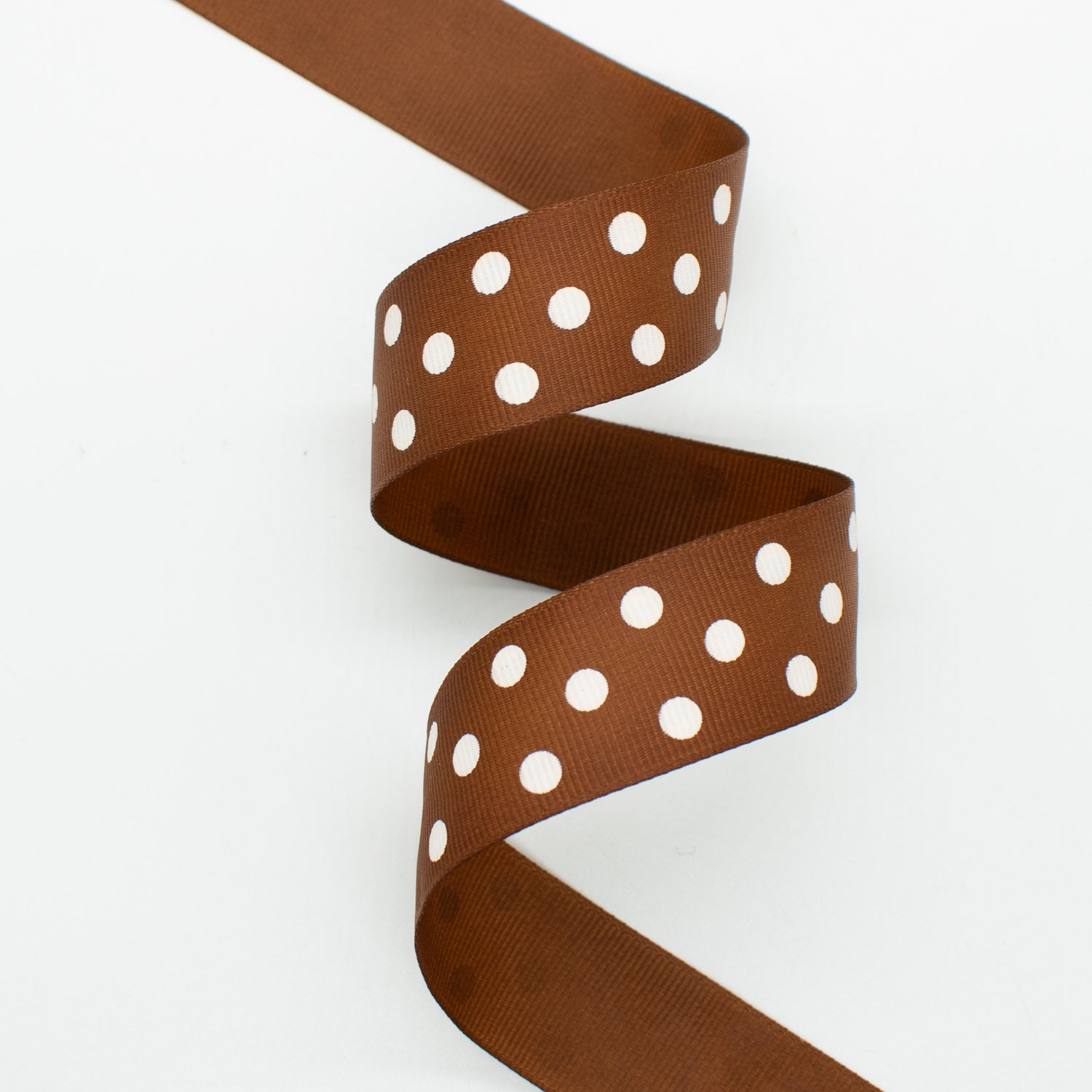 Grosgrain Polka Dot Ribbon 25mm
