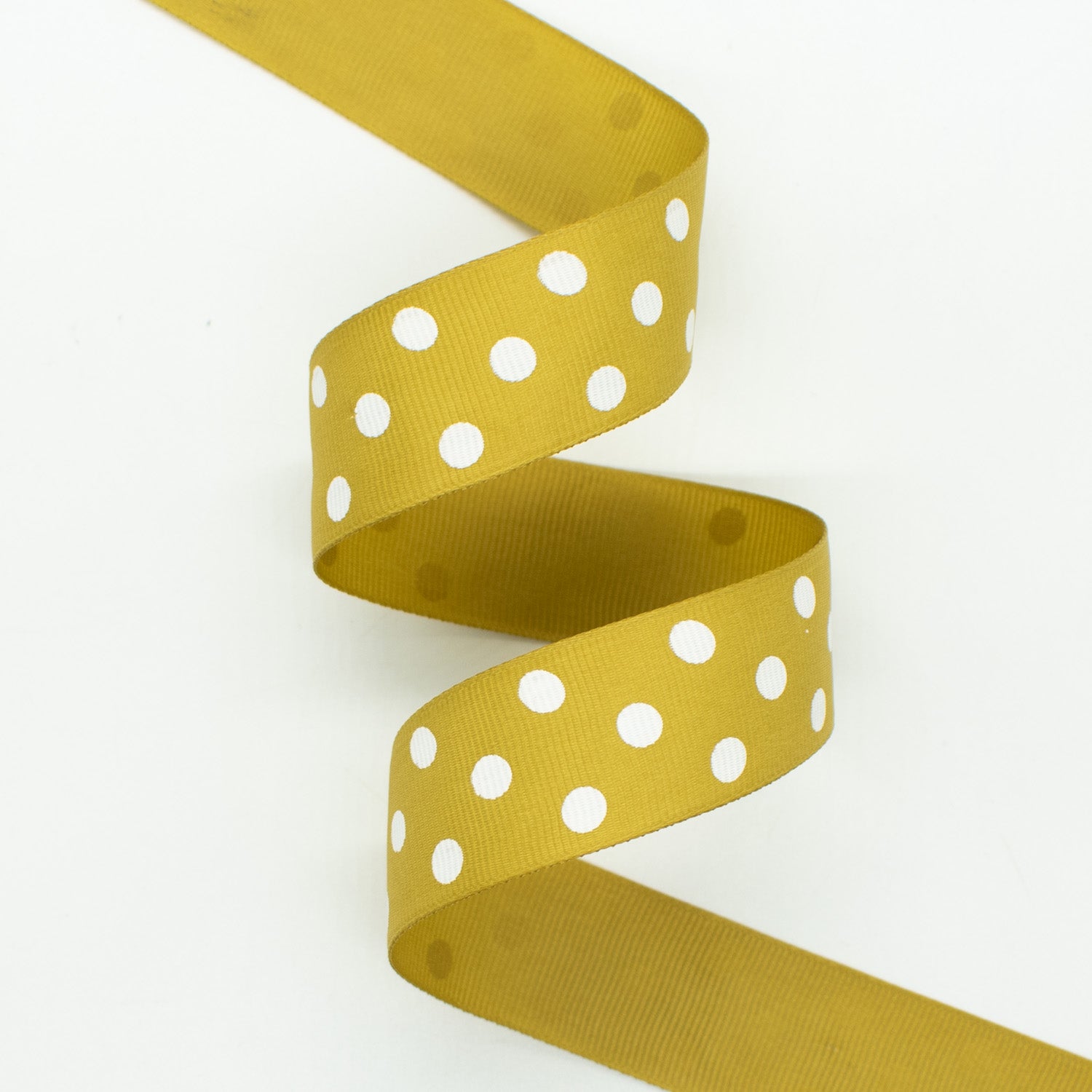 Grosgrain Polka Dot Ribbon 25mm