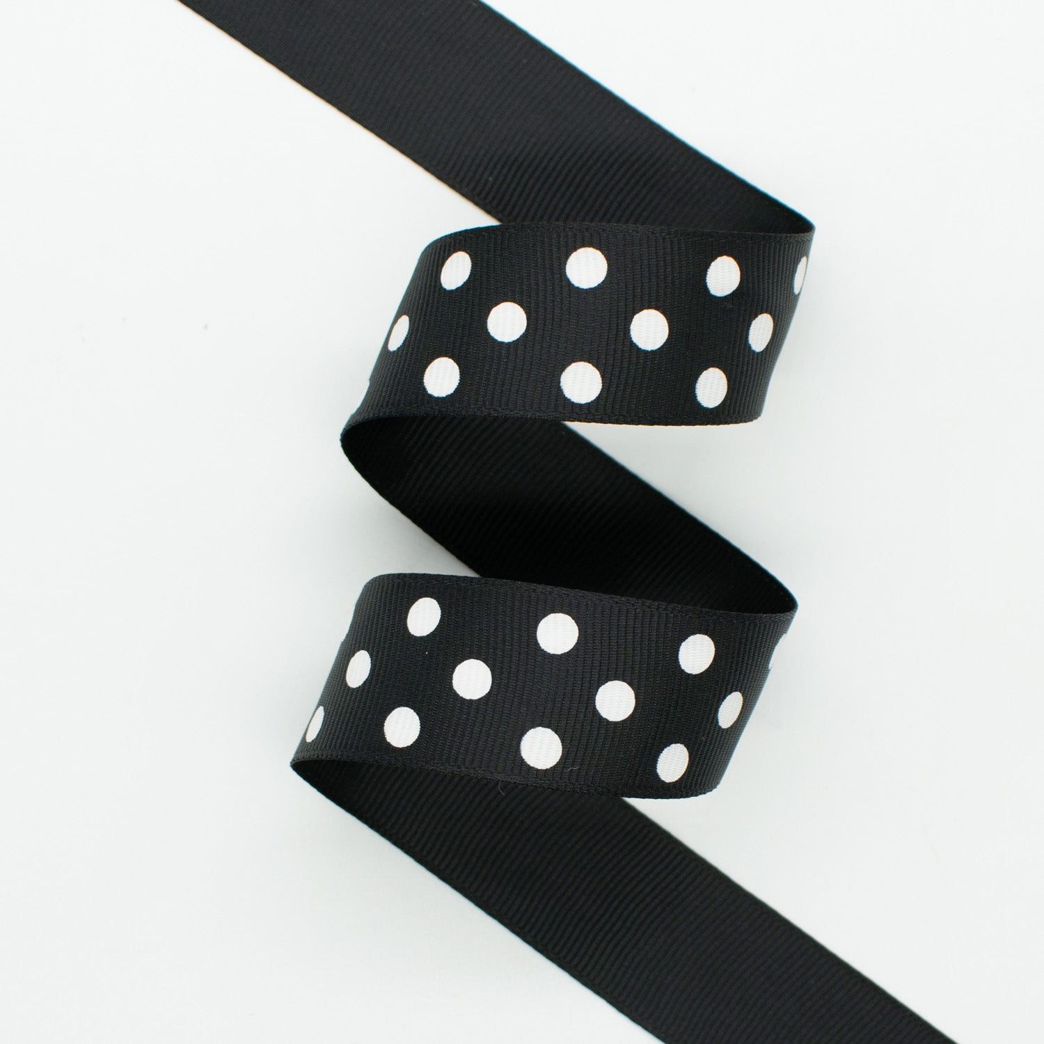 Grosgrain Polka Dot Ribbon 25mm – Homecraft Textiles