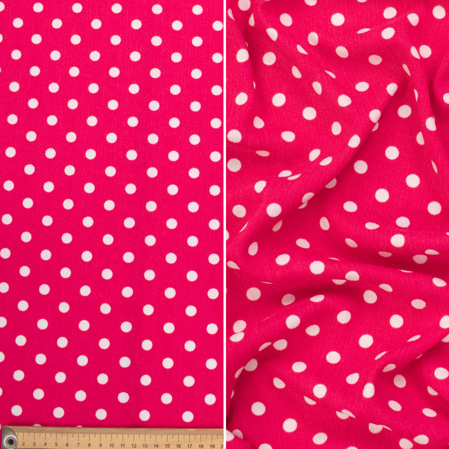Polka Dot Poly Linen