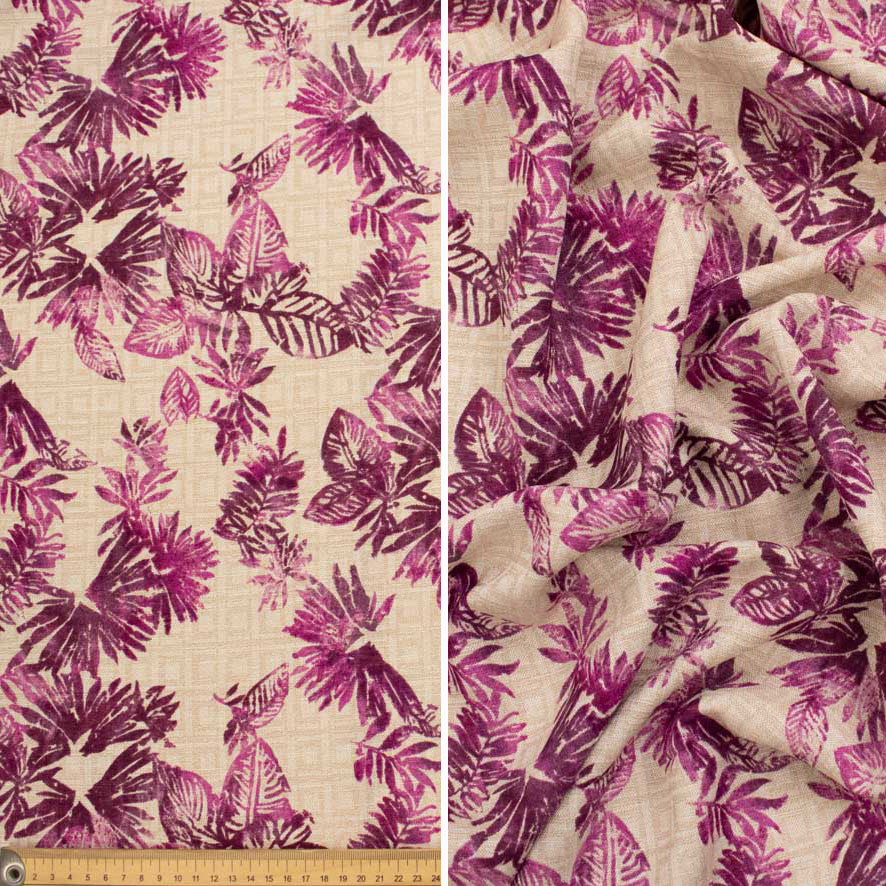 Linen Look Polyester Prints