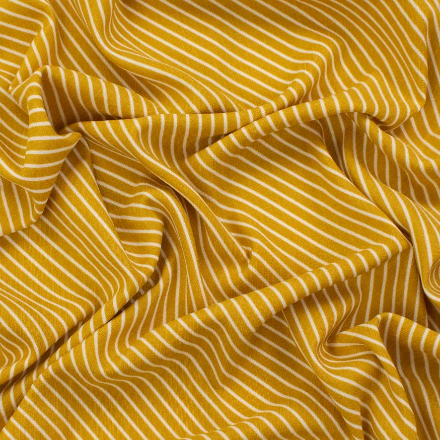 Linen Look Polyester - Stripes Collection