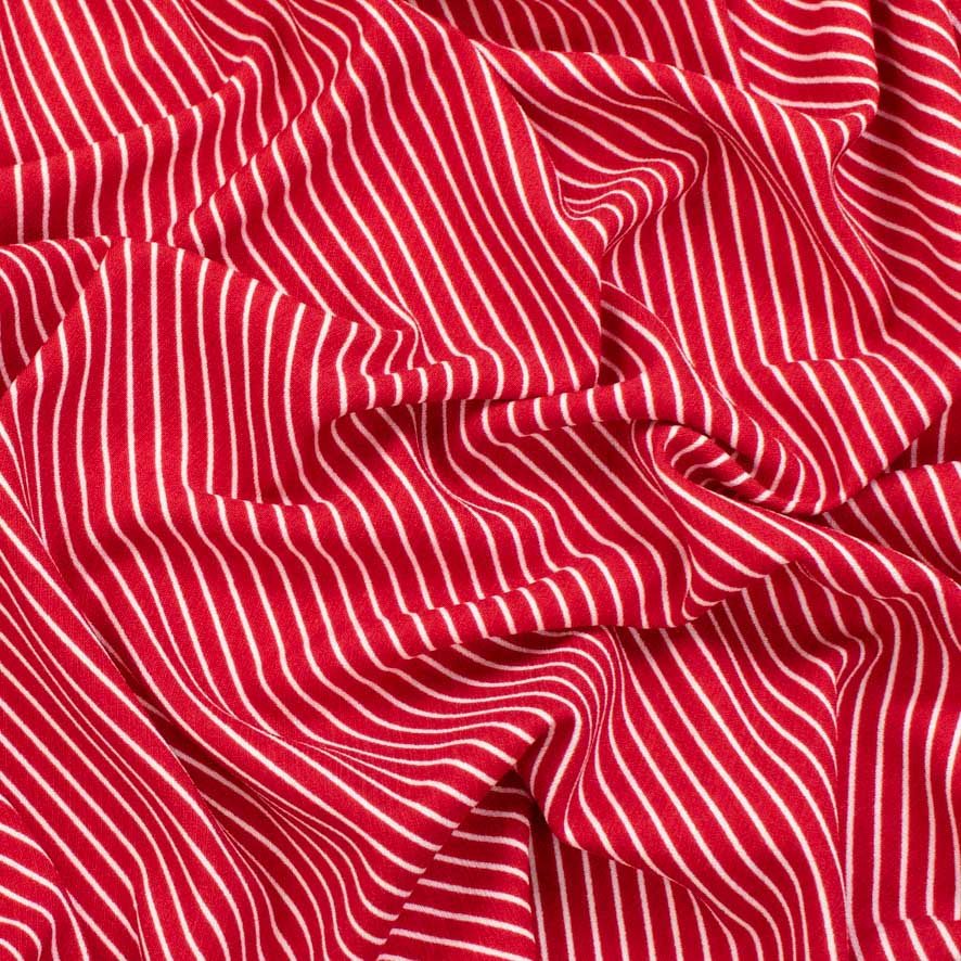 Linen Look Polyester - Stripes Collection