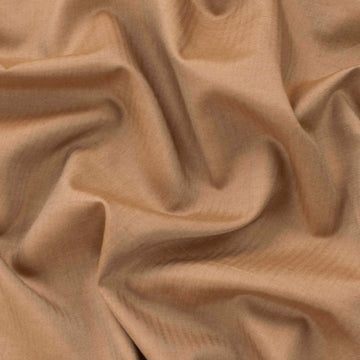 Japanese Cotton Summer Suiting - Tan Herringbone
