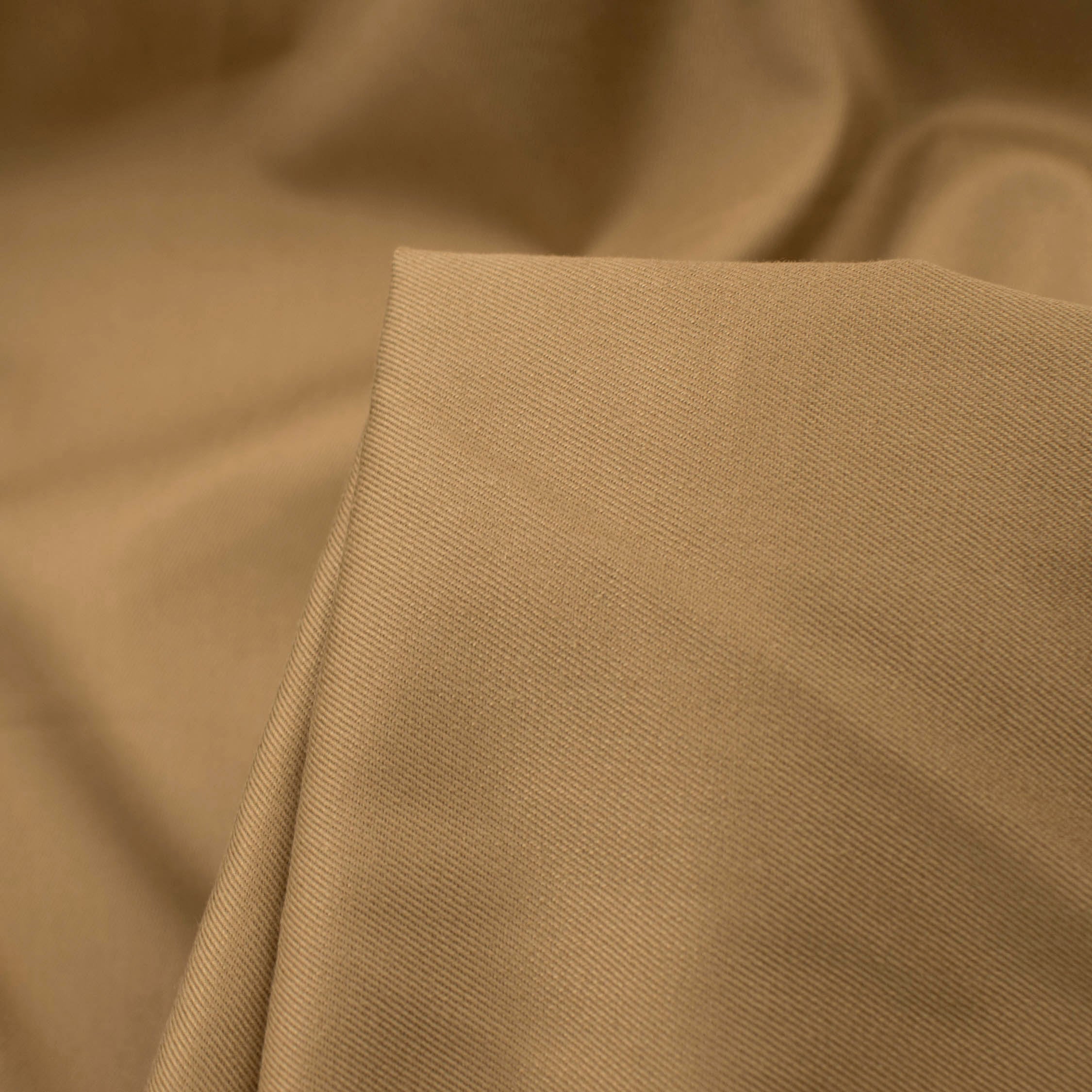 Japanese Cotton Twill Suiting - Tan