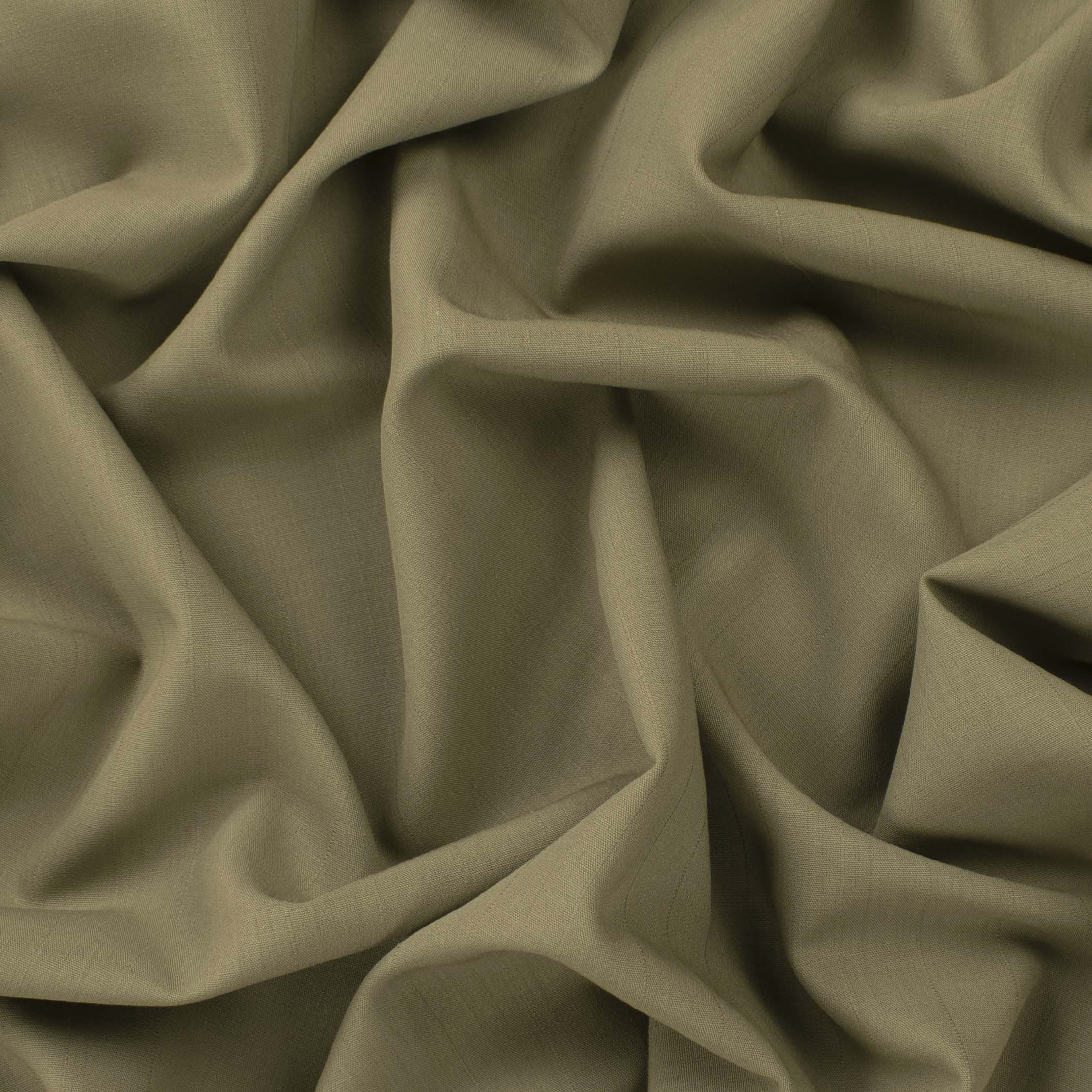 Japanese Light to Medium Weight Twill Suiting - Khaki