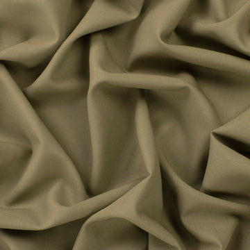 Japanese Light to Medium Weight Twill Suiting - Khaki