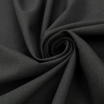 Japanese Wool Blend Suiting Medium Weight Design-13 Dark Grey