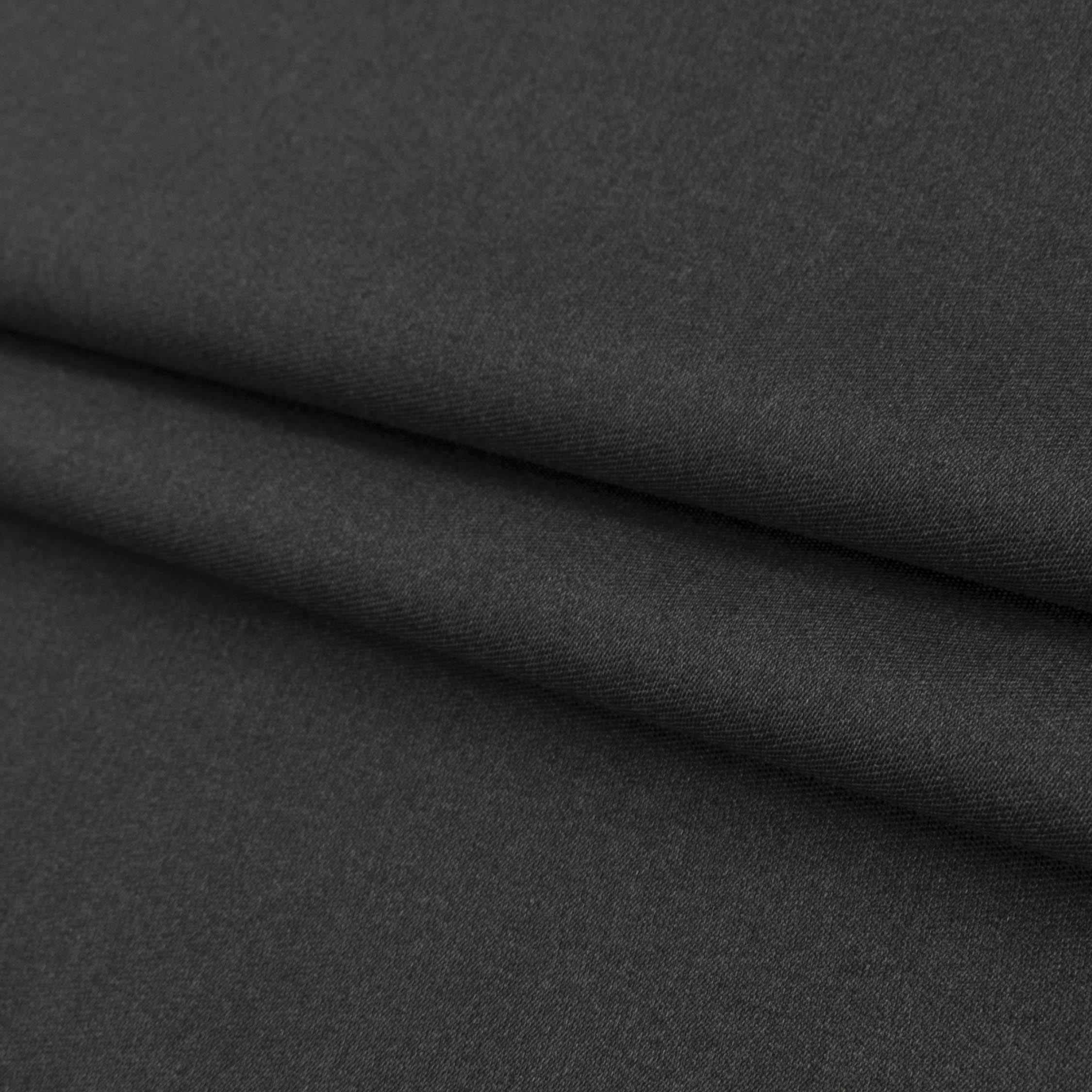 Japanese Wool Blend Suiting Medium Weight Design-13 Dark Grey