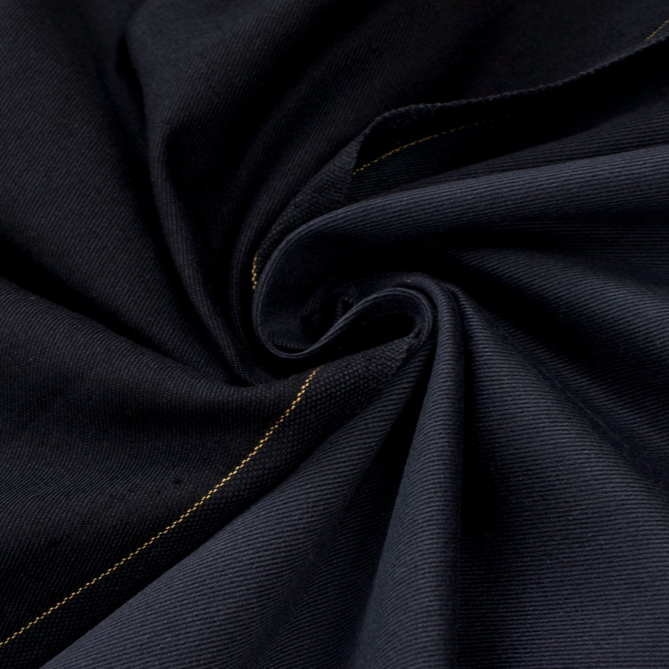 Japanese Cotton Twill Suiting - Navy