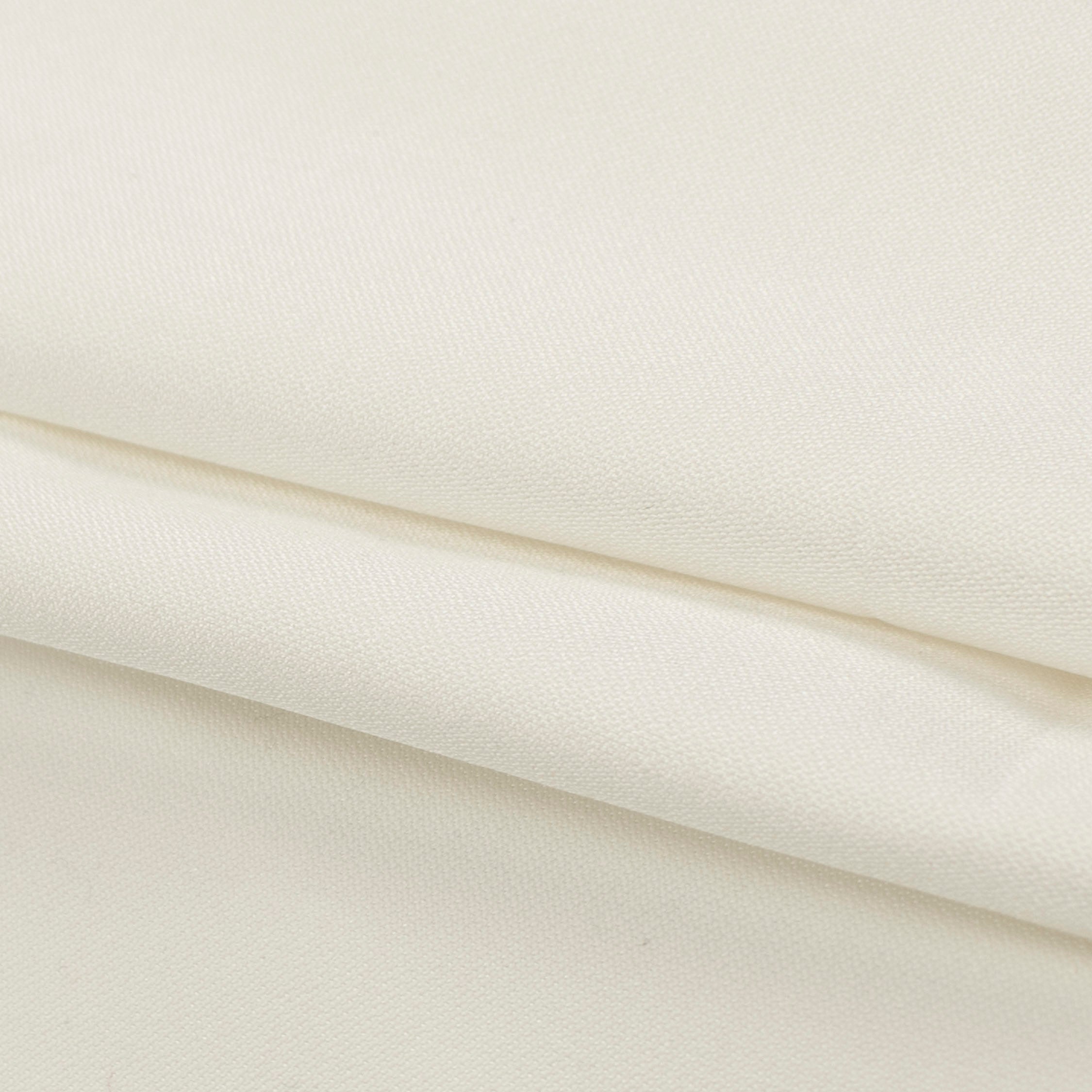 Japanese Shiny Crepe Suiting - Off White